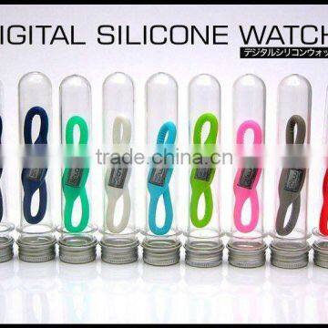 The newest Silicone watch with tube