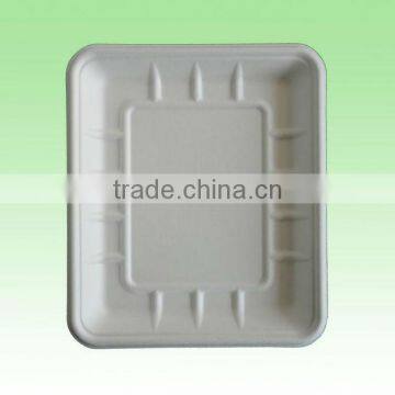 Sugar Cane Pulp Tray/biodegradable Tray