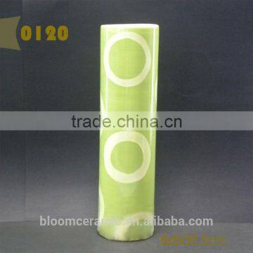 Pink Bow Flower Vase Painting Designs photo-2