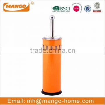 Blue Colored Metal Toilet Brush and Holder photo-4