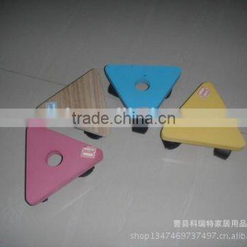 Wooden Mat With Wheels for Your Flower Pot photo-3