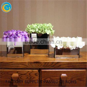 Glass Square Vases for Homedecoration photo-2