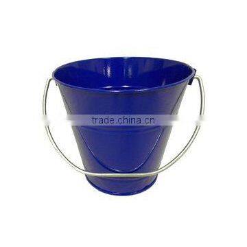 Red Metal Children Bucket With Handle photo-5