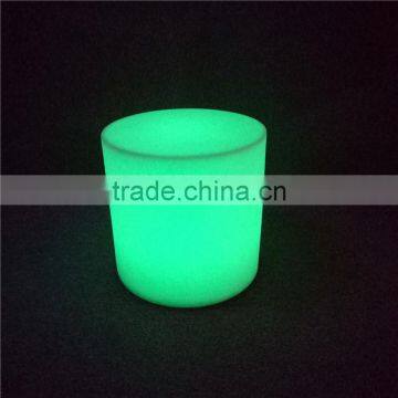 Fancy Hot Sale RGB Lighted Up LED Funny Round Bar Stool for Tables for Decoration for Sale photo-6