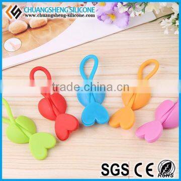 Amazon Best Selling Popular Silicone Earphone Wire Rope Coil Winder for Android Data Cable photo-3