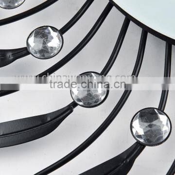 Round Shape Metal Wall Digital Clock photo-3