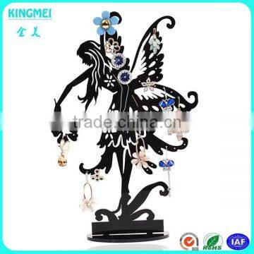Multiple Function Clear Acrylic Earring Box With Small Drawer photo-4