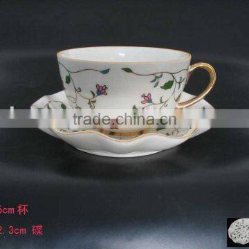 ceramic cup and saucer