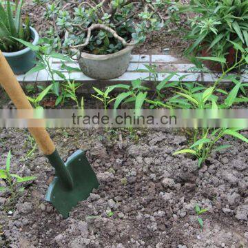 Комфортный садовый миникопатель для сельского хозяйства с деревянной рукояткой photo-5