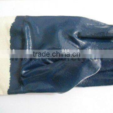 DDSAFETY 2017 Cotton Lined With Blue Nitrile Gloves photo-3