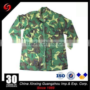 Bottle Green Camouflage BDU Camouflage Cheap Military Uniform