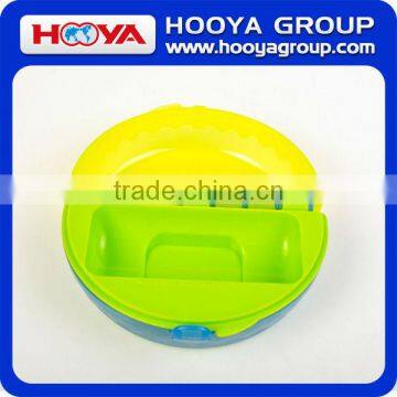 convenient 2 in 1 feeding and storage folding baby bowl