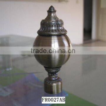 Good Plating Curtain Rod With Ball Finals
