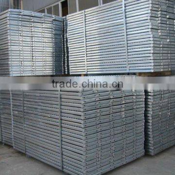 scaffolding platform and construction scaffolding construction formwork