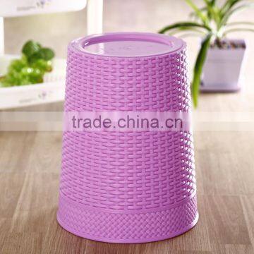 Fashional Style Top Quality Wave Shape Style Simple Dustbin Storage Box photo-4
