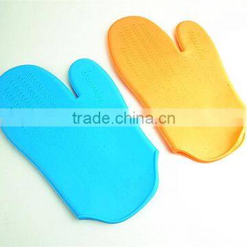 10136 Silicone Heat Resistant Grilling BBQ Gloves for Cooking, Baking