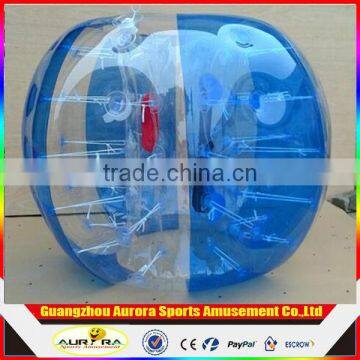 New finished inflatable soccer ball bumper giant globe ball suit soft bubble ball