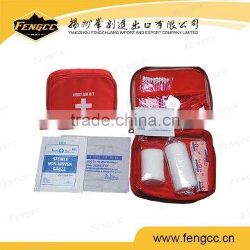 Small Red Bag Packing Mini First Aid Kit Set