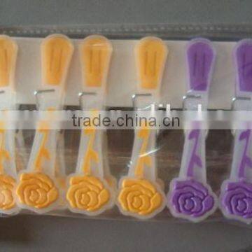 Cute design plastic cloth peg cheap factory