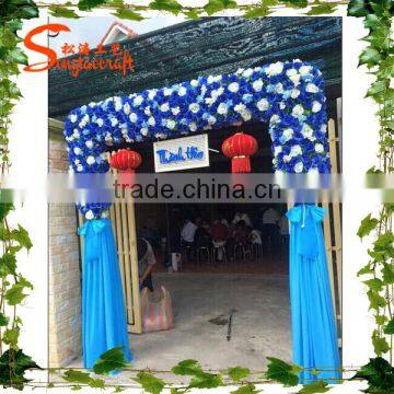 Cheap Fake Flowers Silk Flower Artificial Flowers Wall Backdrop photo-5