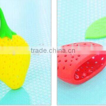 Hot Selling Silicone FDA Standard Tea Infuser Strawberry Tea Strainer photo-6