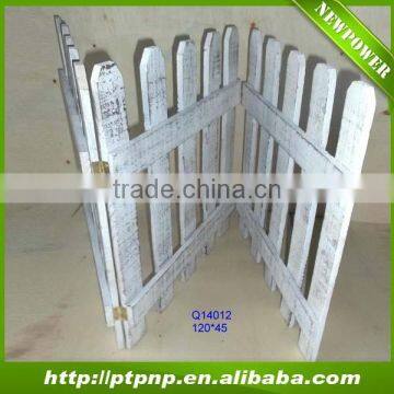 BSCI Factory Nature Wooden Craft Fence