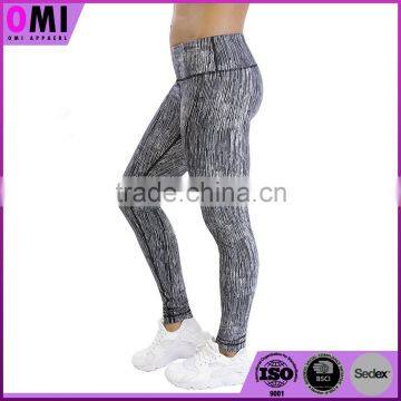 OEM Sublimation Sports Wear With Hidden Porket Wholesale Custom Womens Printed Yoga Pants Leggings