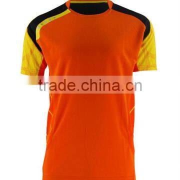 Wholesale Top Custom Cheap 100% Polyester Sublimation Sportwear Pattern Football Men T Shirt photo-3