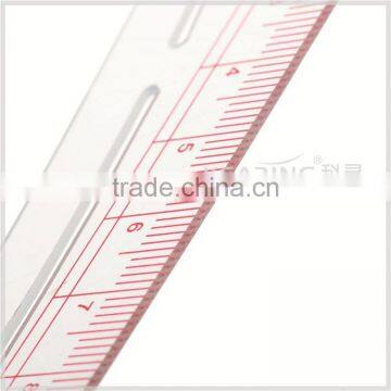 Kearing Fashion Design Ruler Sandwich Line 20cm Flexible Plastic Garment Ruler # 6400
