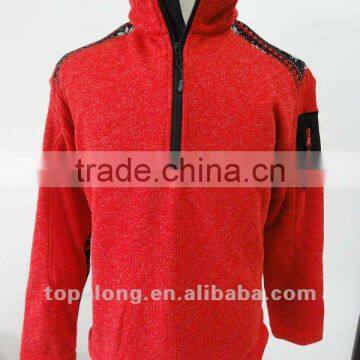 Christmas Outerwear sportswear zip top for men hiking jacket