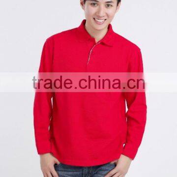 2015 New Style 260 g Long Sleeve Polo Shirt Polo Shirt Long Sleeve Men on Stock photo-5