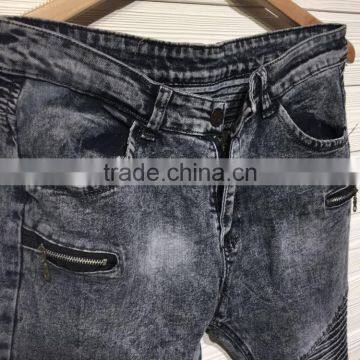 GZY New Design Narrow Feet Men Denim Jeans In High Quality 2017 photo-5