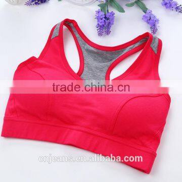 GZY Breathable Comfortable Plain Cheap Wholesale Sports Bra photo-5