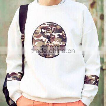 Classic White Long Sleeve Men's Hoody photo-3