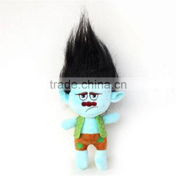 Top Selling Cute DreamWorks Magic Hair Elf Doll Magical Trolls Bobbi Plush Toy photo-3