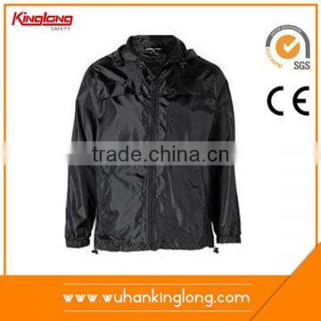 Wholesale plastic foldable rain jacket in high quality