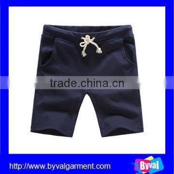 Summer Men Shorts 100%cotton Plain Shorts Fashion Men Casual Shorts photo-5