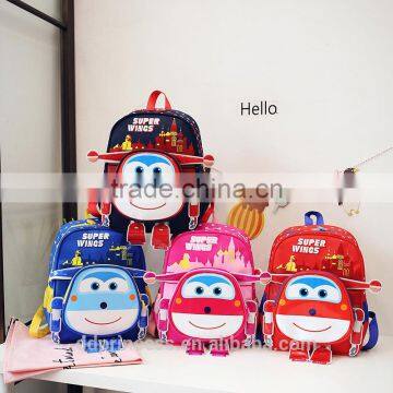 cheap kids backpack boys girls student bag cartoon four designs child school bag