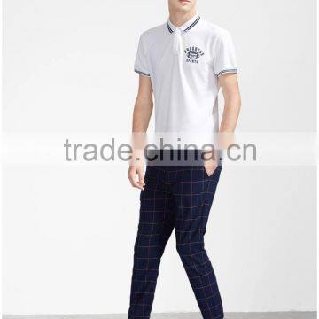 Short Sleeve Comfort Print Non Brand Polo Shirt photo-2