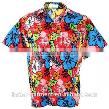 Hawaiian Aloha Cotton Shirt Colorful Big Chaba Beach Holiday photo-4