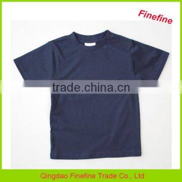 OEM Service Cotton Knitted Plain Kids Tshirts photo-2