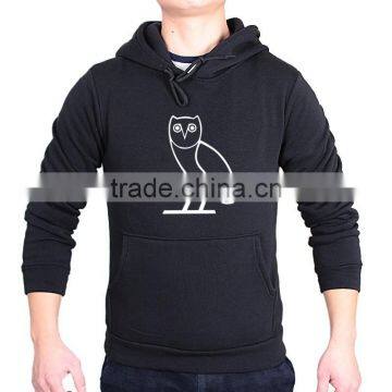 Top Quality Men Sportswear Custom Printing Hooded Hoodie Pullover Tracksuit Hoody Gym Sportsman Wear Slim Hood Sweatshirt