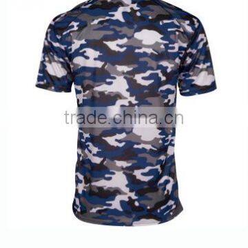 Yarn Dyed Comouflage Tshirt With Quick Dry and Breathable Fabric photo-3