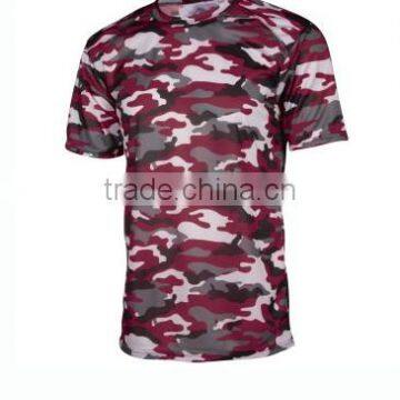 Yarn Dyed Comouflage Tshirt With Quick Dry and Breathable Fabric photo-4