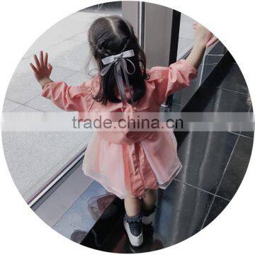 S17665A 2017 New Autumn Children Girls Clothing Sets photo-4