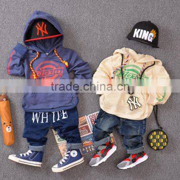 S15269A Boy Fashion warm hoodies boys sweatshirts children winter hoody