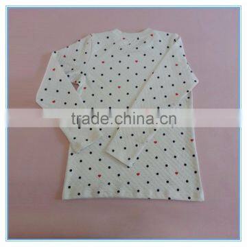 Children Gilrs Cotton Underwear Long Johns, High Quality Dot Kids Pajamas Clothes for Child photo-2