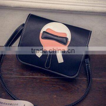 2016 Top Quality Clear pu Cosmetic Lady Hand Bag photo-2