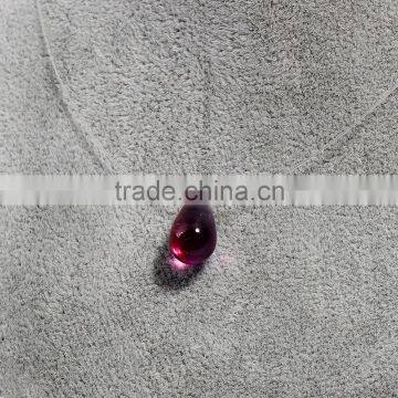 Wholesale Lemon Yellow Drop Lampwork Glass Charms Mermaid Tear Beads photo-2