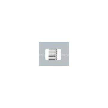 Anti-Theft Security Barcode Labels , White EAS Security Labels